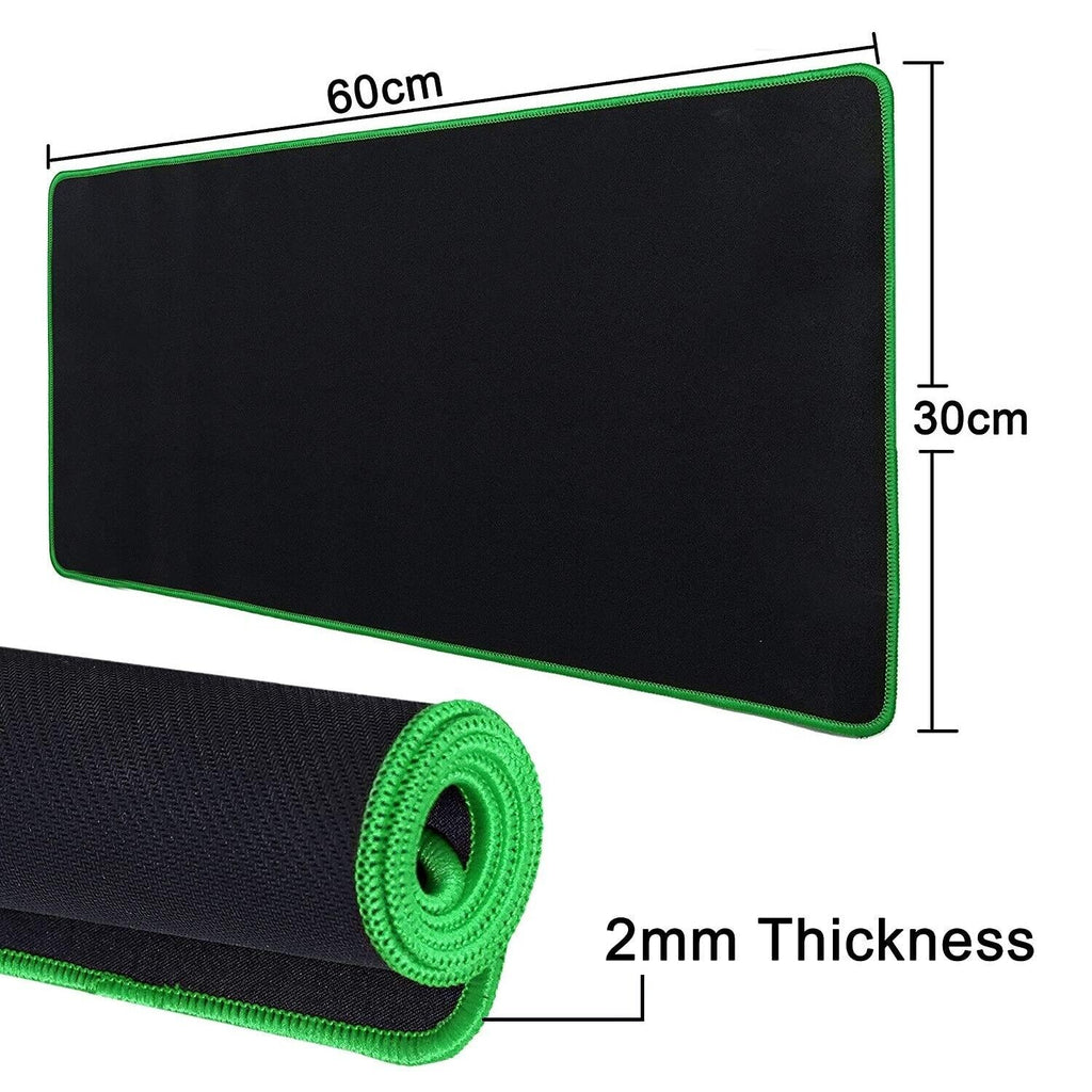 2X Extra Large XL Gaming Mouse Pad Mat for PC Macbook Laptop Anti-Slip 60Cmx30Cm