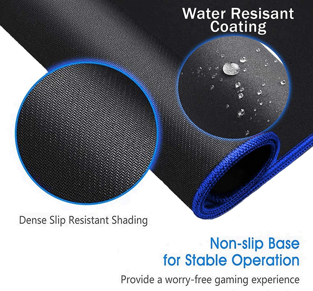 2X Extra Large XL Gaming Mouse Pad Mat for PC Macbook Laptop Anti-Slip 60Cmx30Cm